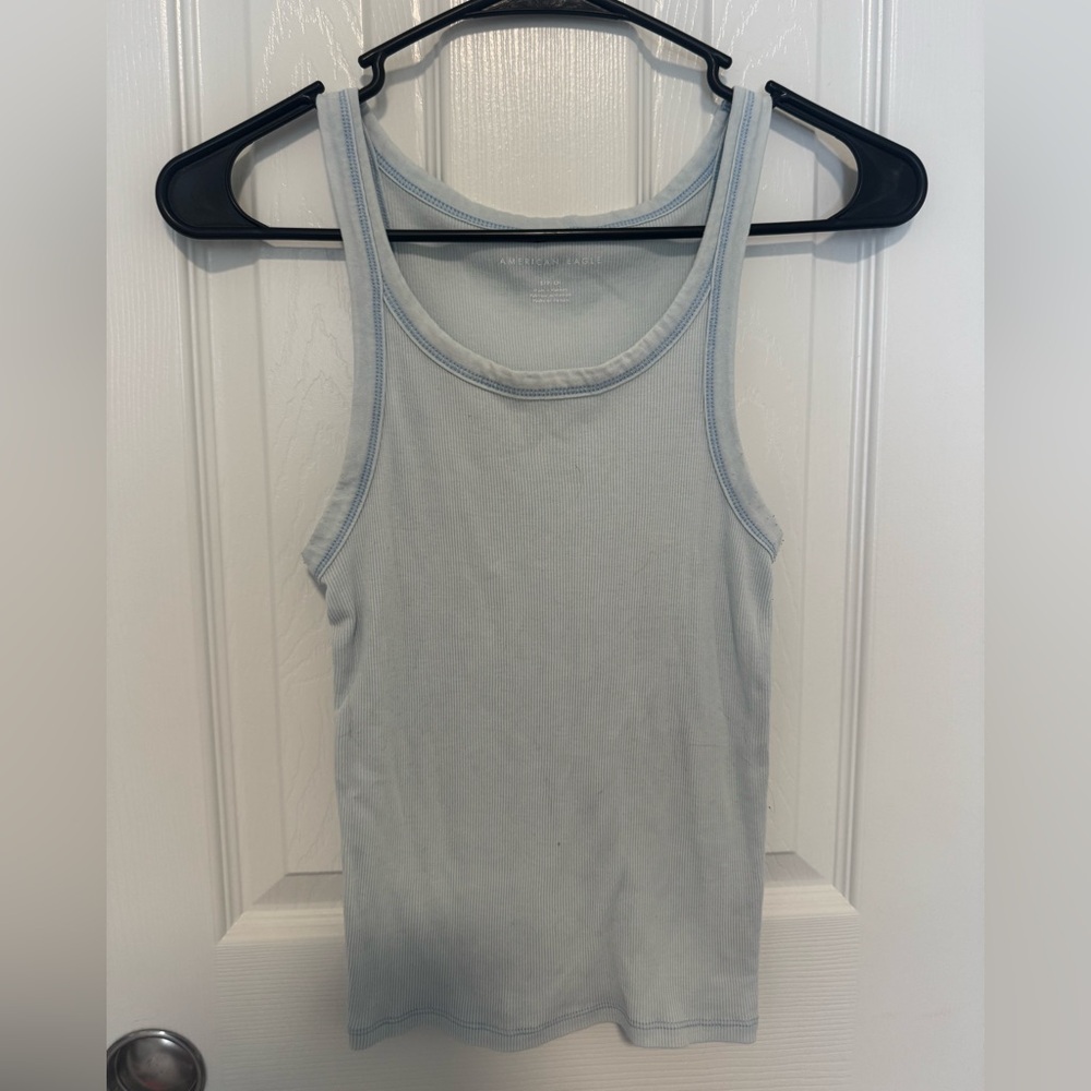 American Eagle Light Blue Tank Top